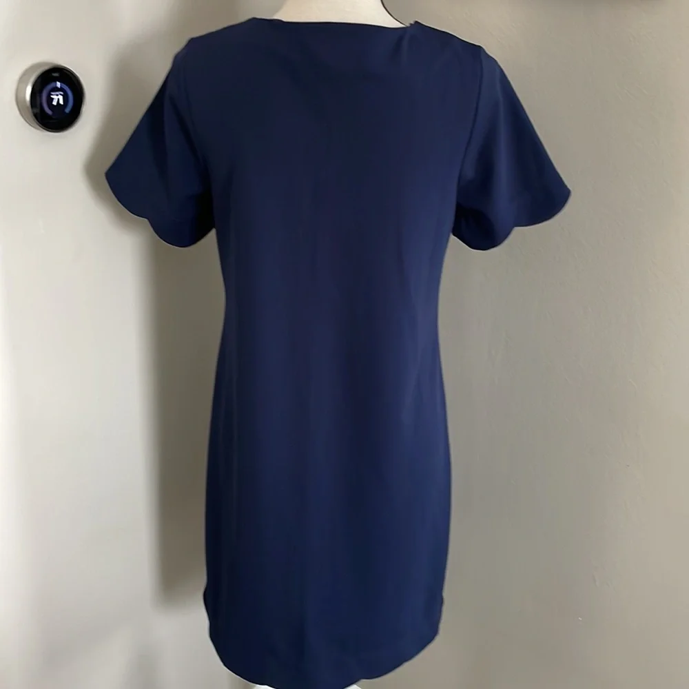 Monteau navy dress - Picture 5 of 7